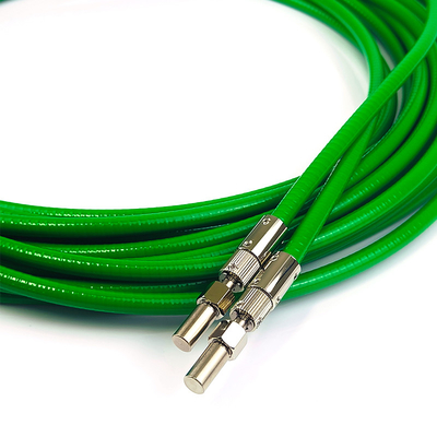 D80 Connecteur laser à haute puissance en fibre Compatible avec les fibres optiques en plastique de 1500 μm
