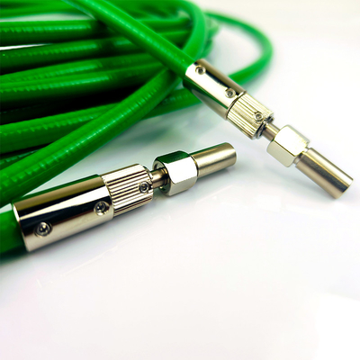 D80 Connecteur laser à haute puissance en fibre Compatible avec les fibres optiques en plastique de 1500 μm