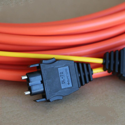 Câble à fibre optique SUMITOMO JIS F07 DL-72 HCS/PCF F07 Utilisé dans les machines de forage Hitachi, le système Omron SYSMAC, la fibre Sumitomo Bachmann Wind Power DL-72 Fibre CA7003 CA7103