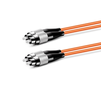 Cable à fibre optique en plastique personnalisé pour une connexion à faible perte dans les réseaux de télécommunications et Ethernet avec connecteurs FC ST LC SC Simplex