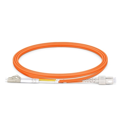 Connexion en fibre optique en plastique simple avec connecteurs FC ST LC SC pour réseaux de télécommunications et Ethernet
