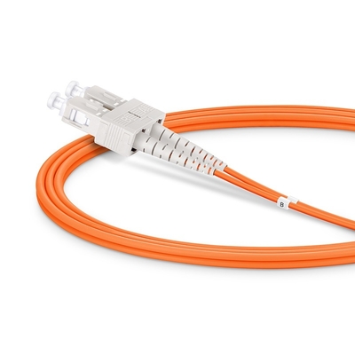 Connexion en fibre optique en plastique simple avec connecteurs FC ST LC SC pour réseaux de télécommunications et Ethernet