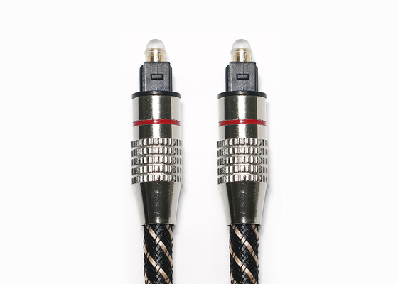 Veste tressée 20KM-60KM Toslink en métal de câble à extrémité élevé des connecteurs FTTB