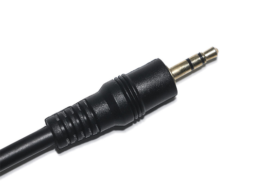 câble audio 1m optique de 3.5mm Digital, mâle de Toslink au câble visuel protégé public