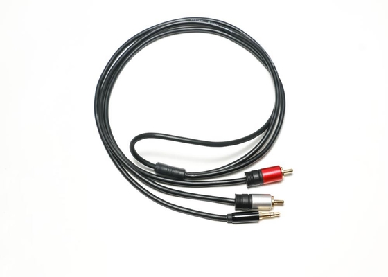 Métal Shell 3,5 millimètres Jack To Optical Cable, 2 en 1 câble à fibres optiques d'écouteur