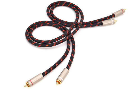 HIFI RCA Jack Câbles 3.5mm À 2RCA Câble Audio Pour TV PC Amplificateur DVD Haut-Parleur