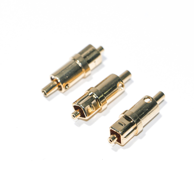 Accessoires de fibre optique de Monoluxtecs, connecteur optique de fibre en métal de Toslink