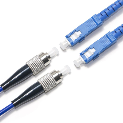 Cordon de brassage à fibres optiques FC SC multi-cœur 4-4 pour caméra de surveillance câblage intérieur de salle informatique 3M 5M 8M