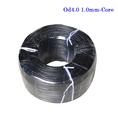 Polyoléfine ignifuge isolée par polyoléfine boiteuse de câble d'interface de fibre de FTTH haute définition d'ASU OD4.0 1.0SDI pour la transmission de signal