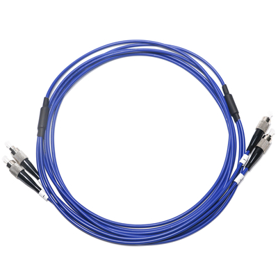 Cordon de raccordement optique Dual-Core Dual-Mode FC 2/2 OM3 pour connexion réseau WALN LAN Survailiance