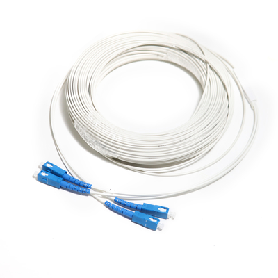 Cordon bleu FC & FC Port 5M câble optique Duplex cordon de raccordement Simplex SM FTTH 3M 5M pour la surveillance WLAN