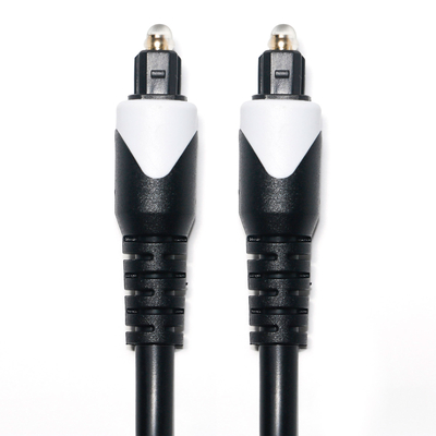 Câble numérique WhiteToslink OD4.0 câble à fibres optiques plaqué LSZH PVC abri prise ronde pour la maison Plaer CD barre de son