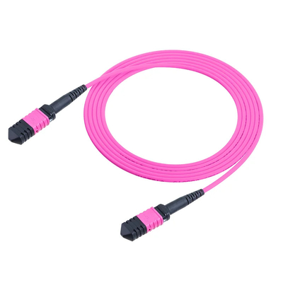 Cordon de patch optique MPO/MTP à 12 cœurs multimode 3,0 mm pour FTTX / FTTH