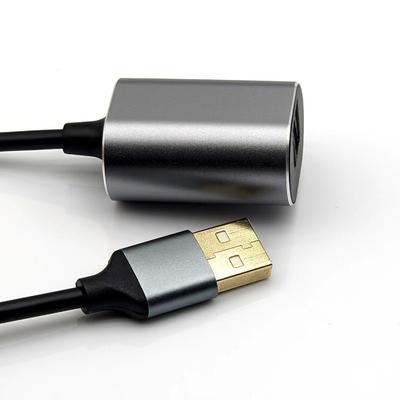 Cable audio optique TOSLINK haute fidélité avec connecteur USB-C mâle pour les installations de divertissement professionnelles ou personnelles