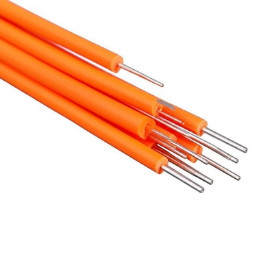 Câble à fibre optique plastique de 2,0 mm ou 3,0 mm de diamètre avec une couleur orange et une perte d'insertion de 0,3 dB typique 0,2 dB