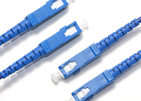 Corde de correction optique de fibre du mode unitaire 2mm de SC-FC pour FTTB FTTX